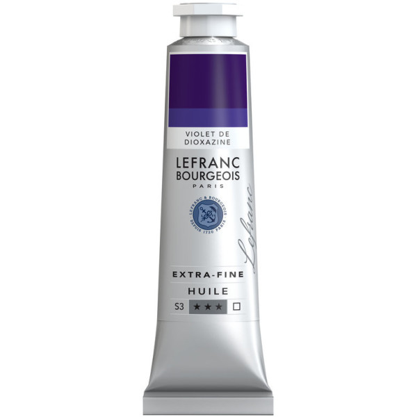 photo-Peinture à l'huile - Extra-fine - Violet de Dioxazine - 473 - Lefranc Bourgeois - 40ml