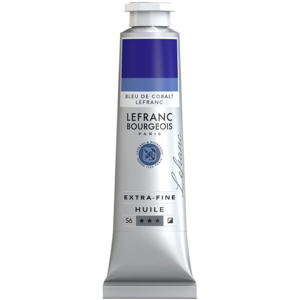 photo-Peinture à l'huile - Extra-fine - Bleu de cobalt Lefranc - 479 - Lefranc Bourgeois - 40ml