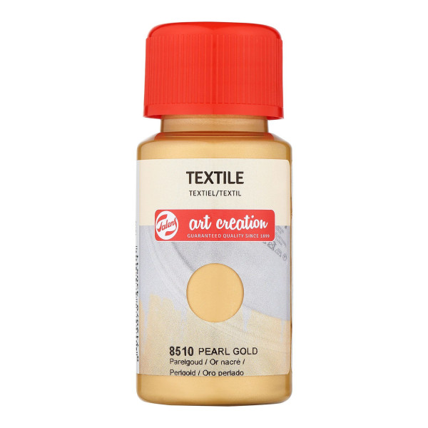 Peinture pour textile - or nacré - Talens Art Creation - 50ml | Artmania