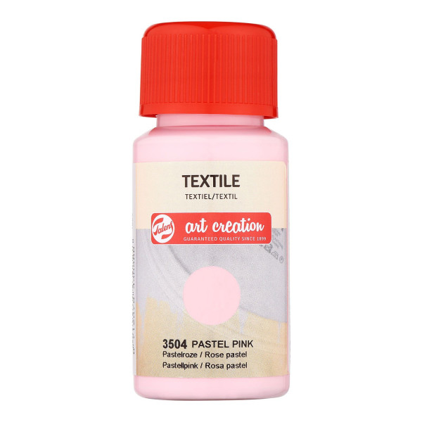 Peinture pour textile - rose pastel - Talens Art Creation - 50ml | Artmania