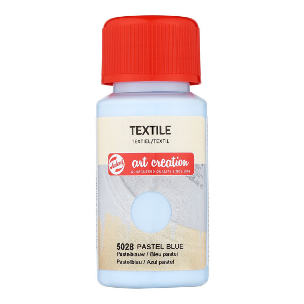 Peinture pour textile - bleu pastel - Talens Art Creation - 50ml | Artmania