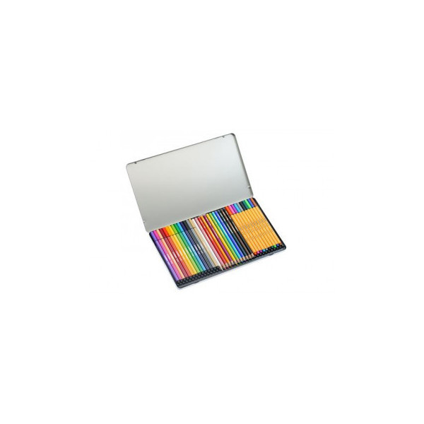 Coffret créatif ARTY STABILO 36 feutres et crayons Pen 68, Pen 68 Brush et aquacolor
