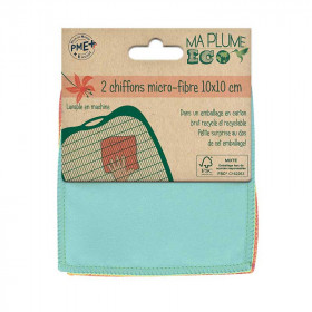 2 Chiffons Microfibre 10X10 Cm - Ulmann