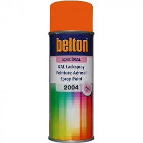 Bombe de peinture Belton Spectral RAL2004 Orange pur 400ml