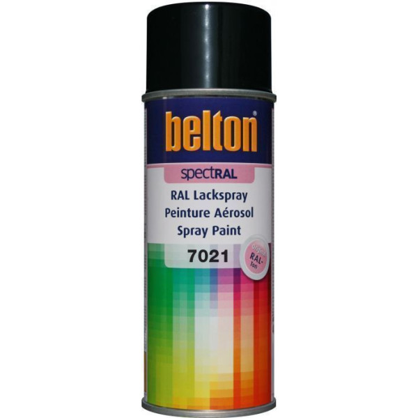 Bombe de peinture Belton Spectral RAL7021 Gris noir 400ml