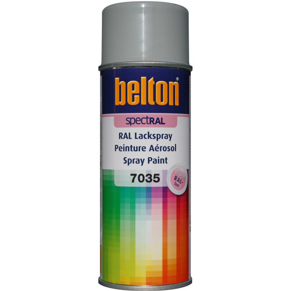 Bombe de peinture Belton Spectral RAL7035 Gris clair 400ml