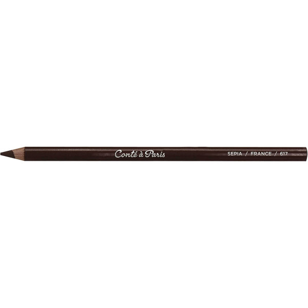 Crayon pour esquisse - Dessin - Beaux-arts - Sépia -  Conté à Paris