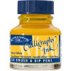 Encre pour calligraphie - Jaune Winsor - Winsor et Newton - Flacon de 30ml - Beaux-arts