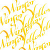Encre pour calligraphie - Jaune Winsor - Winsor et Newton - Flacon de 30ml - Beaux-arts