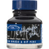 Encre pour calligraphie - Noir - Winsor et Newton - Flacon de 30ml - Beaux-arts