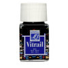 Peinture vitrail - Lefranc Bourgeois - Bleu - Flacon de 50ml