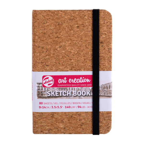 Carnet - Croquis - Dessin - Notes - 9x14cm - 80pages - Couverture en liège