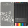 Crayons de couleur - Coloriage - Boîte métal de 12 crayons - Faber-Castell - Black édition