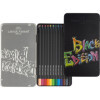 Crayons de couleur - Coloriage - Boîte métal de 12 crayons - Faber-Castell - Black édition