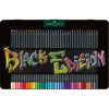 Crayons de couleur - Coloriage - Boîte métal de 36 crayons - Faber-Castell - Black édition