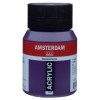 Peinture Acrylique - Violet bleuâtre permanent - 568 - Amsterdam - Pot de 500ml