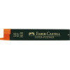 Mine graphite - Porte-mine - 1mm - HB - Gris - Etui de 6 mines - Faber-Castell