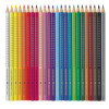 Crayons de couleur - Coloriage - 24 couleurs - Faber-Castell - Color Grip