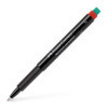 Feutre - Rouge - Indélébile - Fin - Tous supports - Faber-Castell