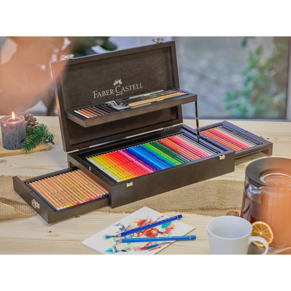 Crayons couleurs - Beaux-Arts - Faber-Castell - Coffret prestige