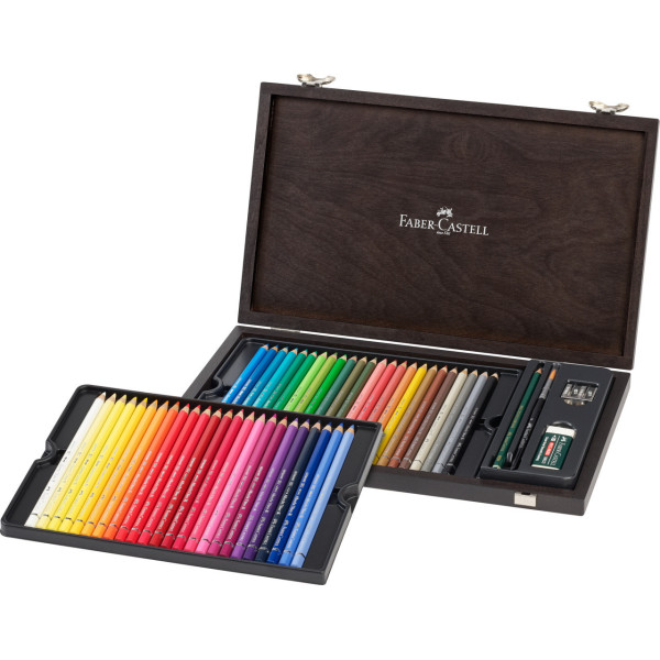 Crayons de couleur - Aquarelle - Faber-Castell - Albrecht Durer - Coffret 48 couleurs