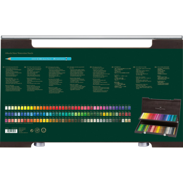 Crayons de couleur - Aquarelle - Faber-Castell - Albrecht Durer - Coffret 120 couleurs