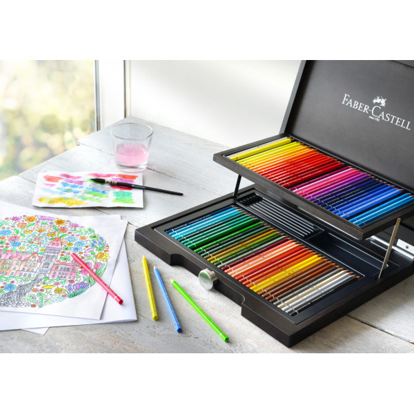 Crayons de couleur - Aquarelle - Faber-Castell - Albrecht Durer - Coffret 72 couleurs