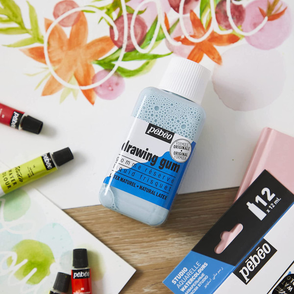 Flacon - Drawing gum - Liquide de masquage - 250ml - Pébéo