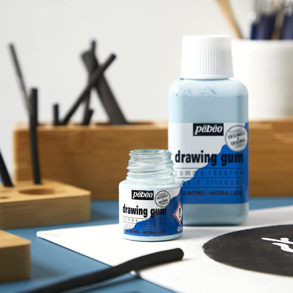 Flacon - Drawing gum - Liquide de masquage - 250ml - Pébéo