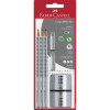 Crayons graphite - HB - Dessin - Esquisse - Inclus 2 gommes + taille-crayons - Faber-Castell