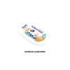 Gomme blanche - Ovale - Souple - Avec personnages - Milan