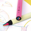 Crayon de couleur - Mine de 4 couleurs - Mine de 5mm - Corps en bois - Milan