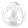 Boule en plastique transparent - A remplir et personnaliser - 12 cm de diamètre - Ctop