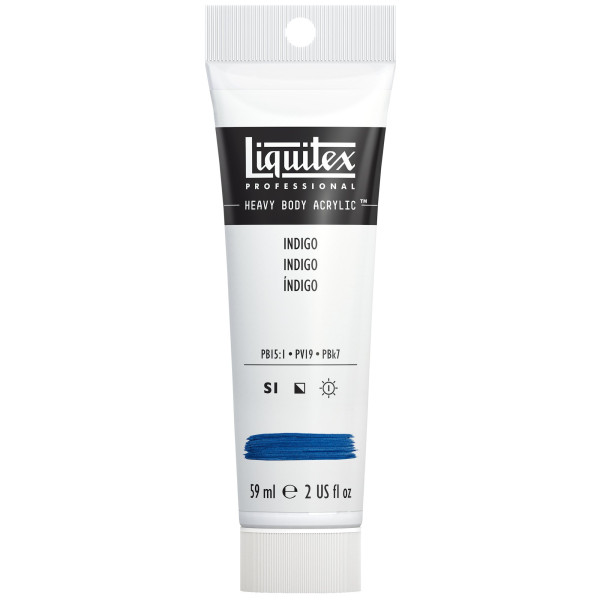 Peinture Acrylique en tube - indigo - Liquitex Heavy Body