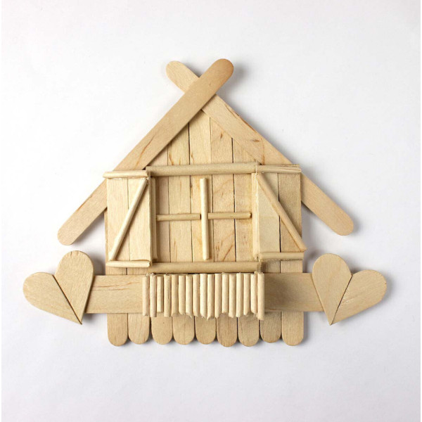 Kit de construction et maquette - Bois - A personnaliser - 450 pièces - Ctop