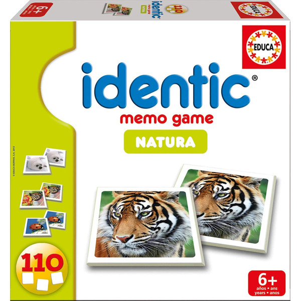 Jeu éducatif - Retrouve les paires - Les animaux de la nature - Dès 6 ans - Educa