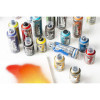 Bombe de peinture acrylique - Argent chrome - Tous supports - Pébéo - Decospray - 200ml