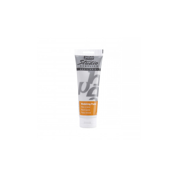 Pâte à relief - Modeling paste - Peinture acrylique - Pébéo - Tube de 250ml