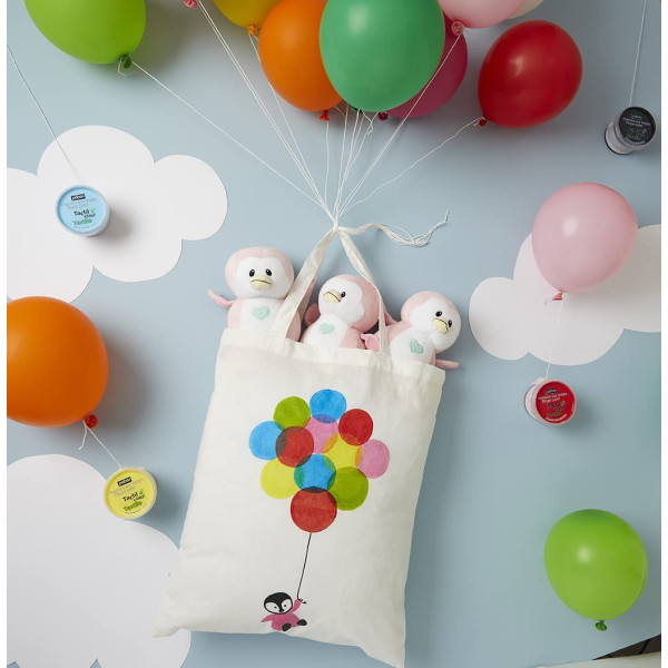 Peinture aux doigts - Pour textile - Enfant dès 2 ans - Pébéo - Tact'icolor