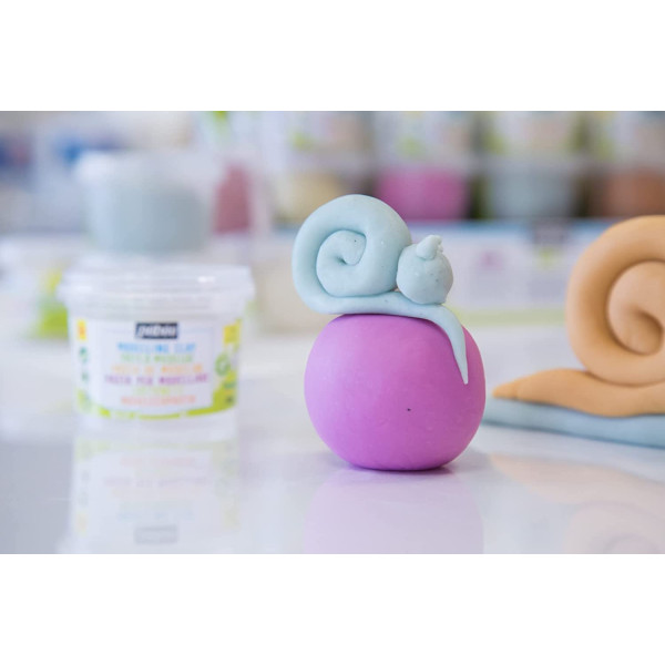 Pâte à modeler - Boîte de 6 pots - Naturelle - Bio - Pour enfant - Pébéo