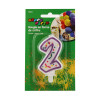 Bougie anniversaire chiffre 2