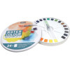 Peinture aquarelle - Fine - Coffret métal de 24 demi-godets - Pinceau inclus - Pébéo