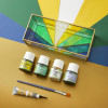 Peinture effet vitrail - Pébéo - Vitrail - Coffret de 10 pots - Couleurs assortis