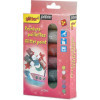 Tube de peinture à paillettes - Pébéo - Glitter - 6 tubes de 20ml