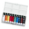 Tube de gouache - Pébéo - Tempéra - Boîte de 10 tubes de 10 ml - Assortis
