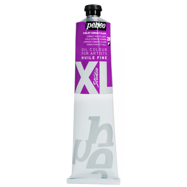 Tube de peinture à l'huile - Fine - Violet Cobalt clair - 200ml - Pébéo