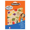 Gommettes - Fruits et légumes - Pour enfant - 120 stickers - Repositionnable - Cléopâtre