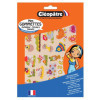 photo-Gommettes - Lapin - Poule - Pâques - Pour enfant - 120 stickers - Repositionnable - Cléopâtre