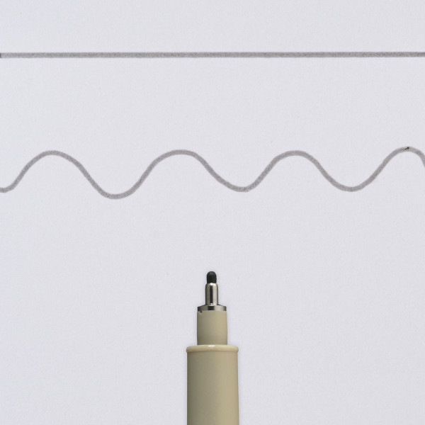Feutre Pigma Micron 10 Sakura pointe fine 0.60mm gris froid