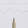Feutre Pigma Micron 10 Sakura pointe fine 0.60mm gris froid clair